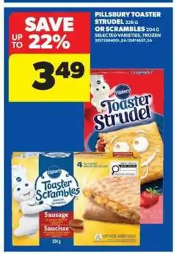 Real Canadian Superstore Pillsbury Toaster Strudel or Scrambles offer