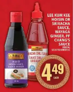 Food Basics Lee Kum Kee Hoisin or Sriracha Sauce offer