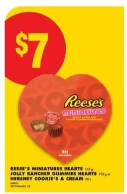 No Frills Reese's Miniatures Hearts offer