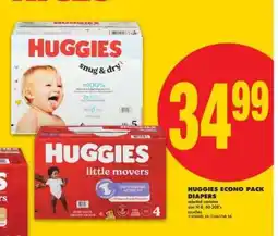 No Frills Huggies Econo Pack Diapers offer