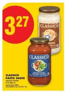 No Frills Classico Pasta Sauce offer