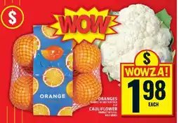 Food Basics CAULIFLOWER offer