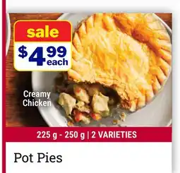 M & M Food Market Creamy Chicken Pot Pie offer