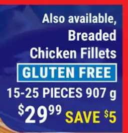 M & M Food Market Breaded Chicken Fillets offer