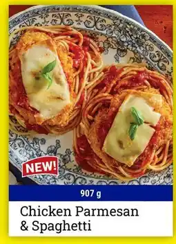 M & M Food Market Chicken Parmesan & Spaghetti offer