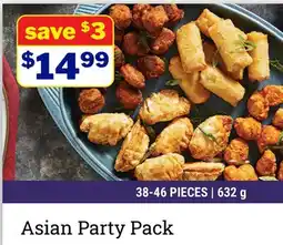 M & M Food Market Asian Party Pack offer