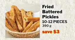 M & M Food Market Fried Battered Pickles offer