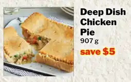 M & M Food Market Deep Dish Chicken Pie offer