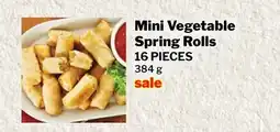 M & M Food Market Mini Vegetable Spring Rolls offer