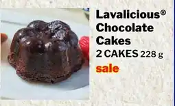 M & M Food Market Lavalicious Chocolate Cakes offer