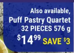 M & M Food Market Puff Pastry Quartet offer
