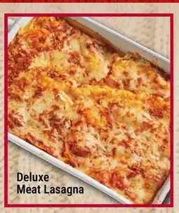 M & M Food Market Deluxe Meat Lasagna offer