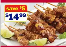 M & M Food Market Chicken and Pineapple Mini-Skewers offer