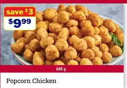 M & M Food Market Popcorn Chicken offer