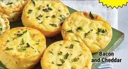 M & M Food Market OMELETTE BITES Bacon and Cheddar offer