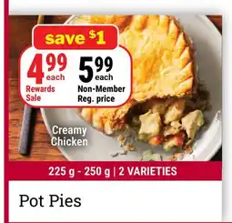 M & M Food Market Pot Pies offer