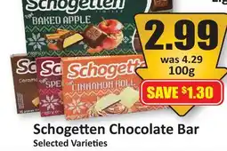 Starsky Schogetten Chocolate Bar offer