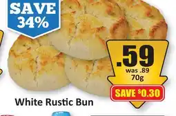Starsky White Rustic Bun offer
