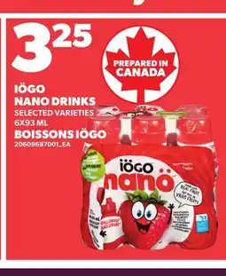 Independent City Market IÖGO NANO DRINKS offer