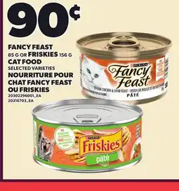 Independent City Market FANCY FEAST, 85 G OR FRISKIES FRISKIES, 156 G CAT FOOD offer