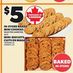 Independent City Market IN-STORE BAKED MINI COOKIES, 24'S offer