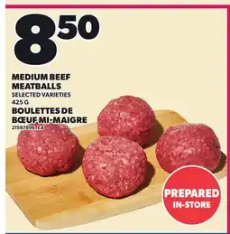 Independent City Market MEDIUM BEEF MEATBALLS offer