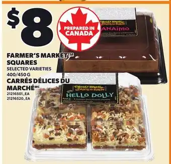 Independent City Market FARMER'S MARKET SQUARES, 400/450 G offer