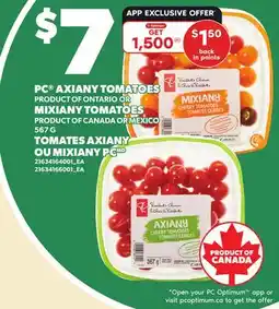 Independent City Market PC AXIANY TOMATOES offer