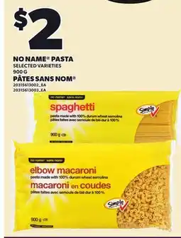 Independent City Market NO NAME PASTA offer