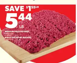 Independent City Market MEDIUM GROUND BEEF offer