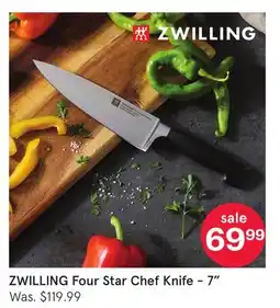 Kitchen Stuff Plus ZWILLING Four Star Chef Knife-7 offer