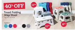 Kitchen Stuff Plus Tread Folding Step Stool offer