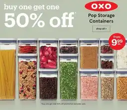 Kitchen Stuff Plus OXO Pop Storage Containers offer