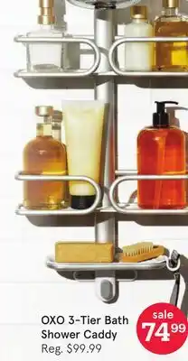 Kitchen Stuff Plus OXO 3-Tier Bath Shower Caddy offer