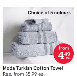 Kitchen Stuff Plus Moda Turkish Cotton Towel offer