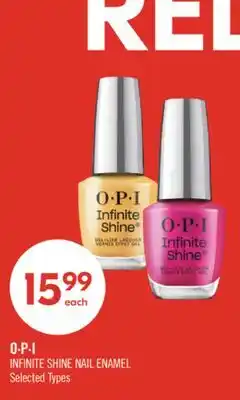 Shoppers Drug Mart O∙P∙I INFINITE SHINE NAIL ENAMEL offer