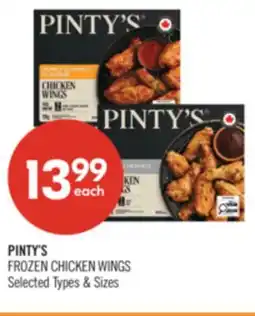 Shoppers Drug Mart PINTY'S FROZEN CHICKEN WINGS offer