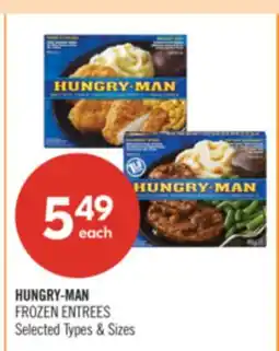 Shoppers Drug Mart HUNGRY-MAN FROZEN ENTREES offer