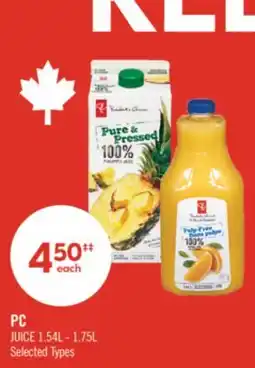 Shoppers Drug Mart PC JUICE offer