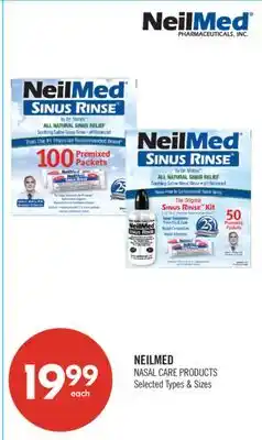 Shoppers Drug Mart NEILMED NASAL CARE PRODUCTS offer