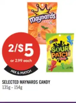 Shoppers Drug Mart SELECTED MAYNARDS CANDY offer