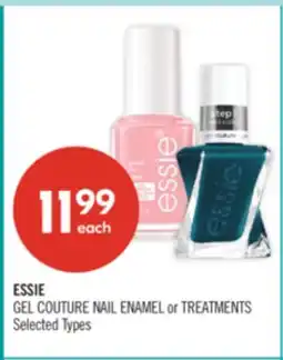 Shoppers Drug Mart ESSIE GEL COUTURE NAIL ENAMEL or TREATMENTS offer