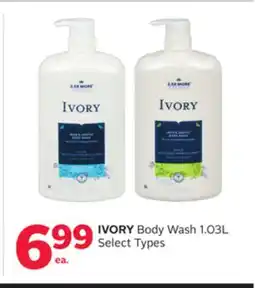 Rexall IVORY Body Wash offer