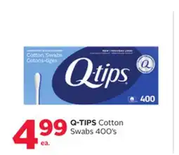 Rexall Q-TIPS Cotton Swabs offer