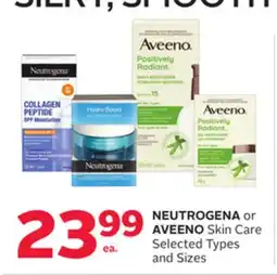 Rexall NEUTROGENA or AVEENO Skin Care offer
