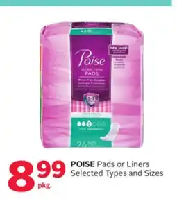 Rexall POISE Pads or Liners offer