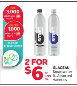 Rexall GLACÉAU Smartwater offer