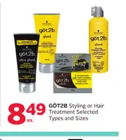 Rexall GÖT2B Styling or Hair Treatment offer
