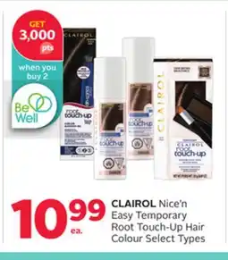 Rexall CLAIROL Nice'n Easy Temporary Root Touch-Up Hair Colour offer