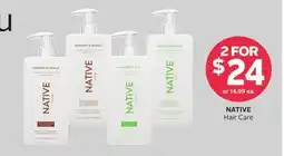 Rexall NATIVE Hair Care offer